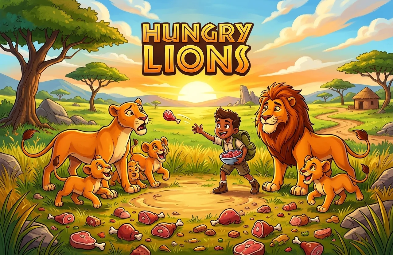 Hungry Lions