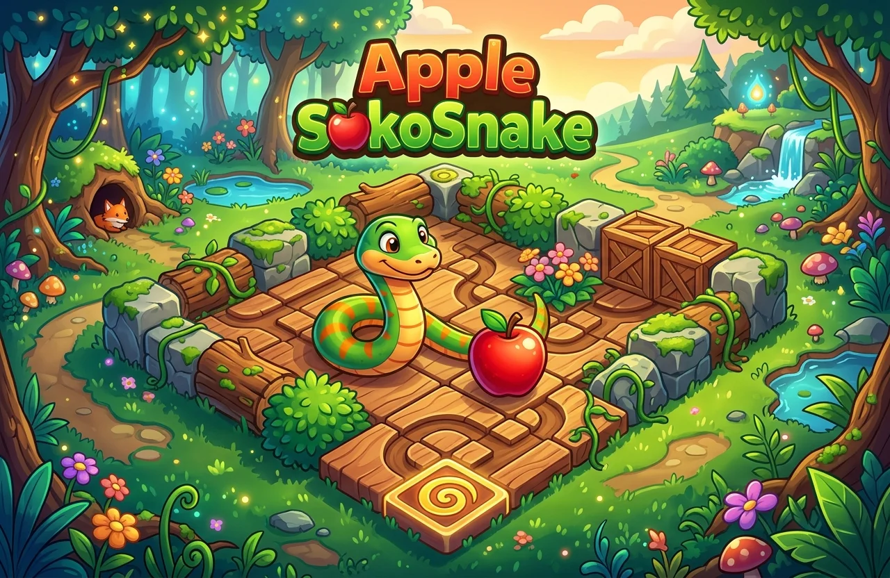 Apple SokoSnake